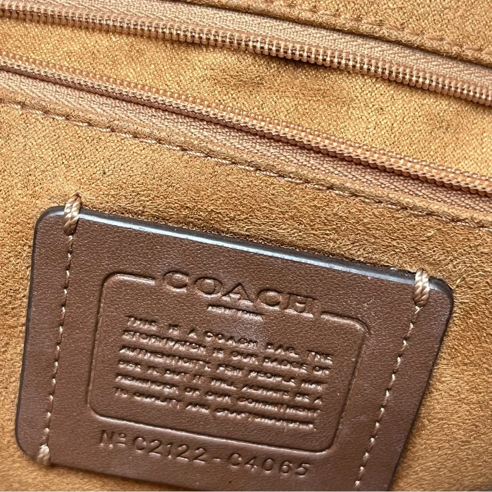 Coach Georgie Color-Block Chalk/Confetti Pink Pebbled Leather Crossbody Bag